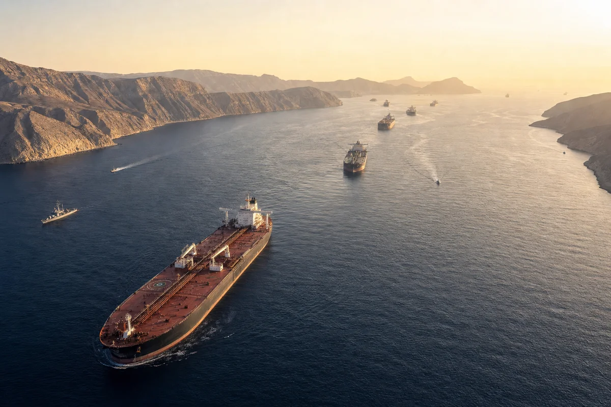 Hormuz Strait tankers Gulf tensions 2026