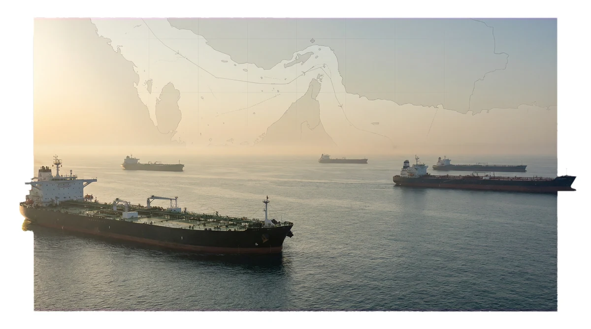 Stretto di Hormuz e traffico marittimo nel Golfo Persico