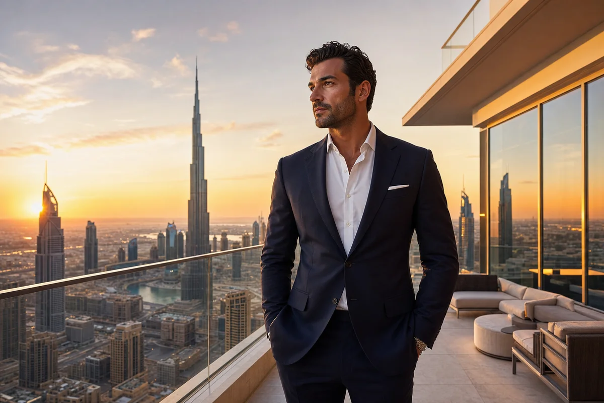 Italian investor Dubai terrace 2026