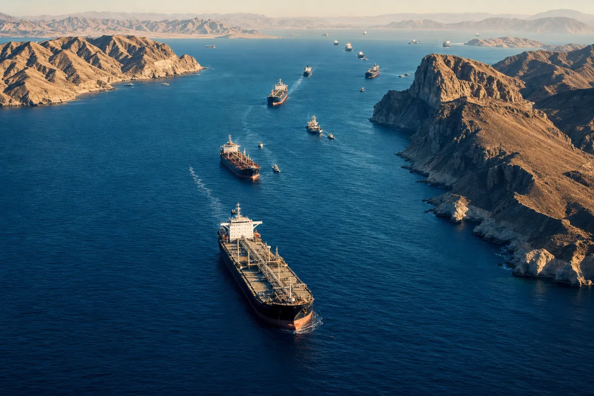 Hormuz Strait tankers Gulf tensions 2026