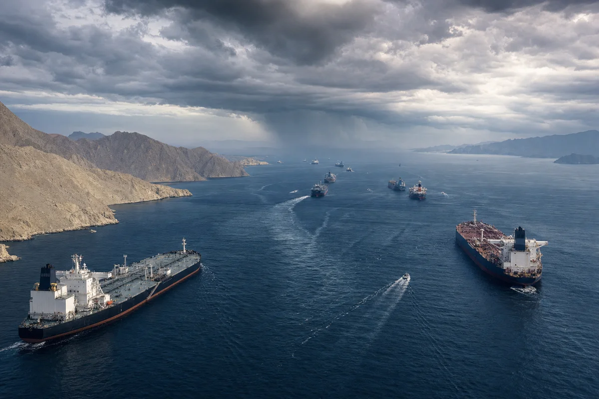 Hormuz Strait tankers Iran tensions 2026