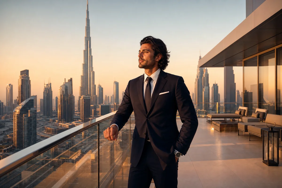 Italian investor Dubai luxury apartment skyline 2026