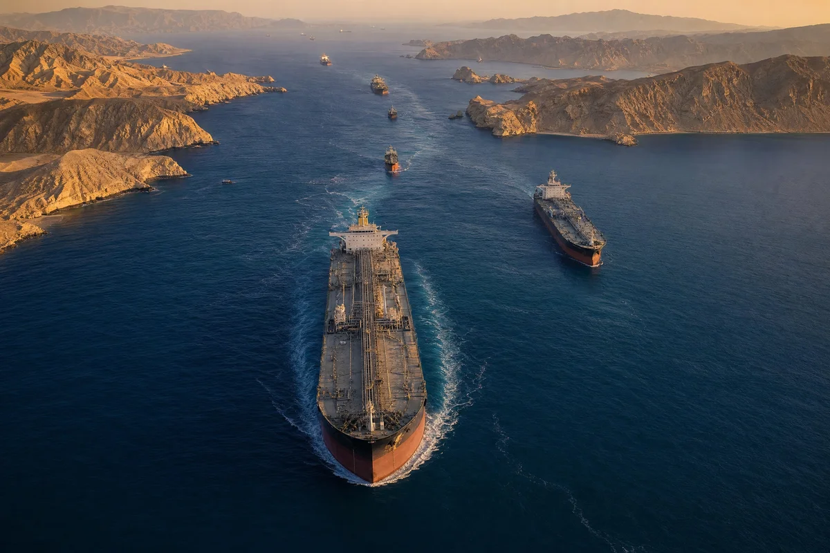 Stretto di Hormuz petroliere geopolitica Golfo 2026