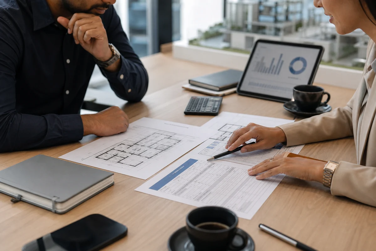 Analysing a Dubai off-plan investment with payment plan and floor plan