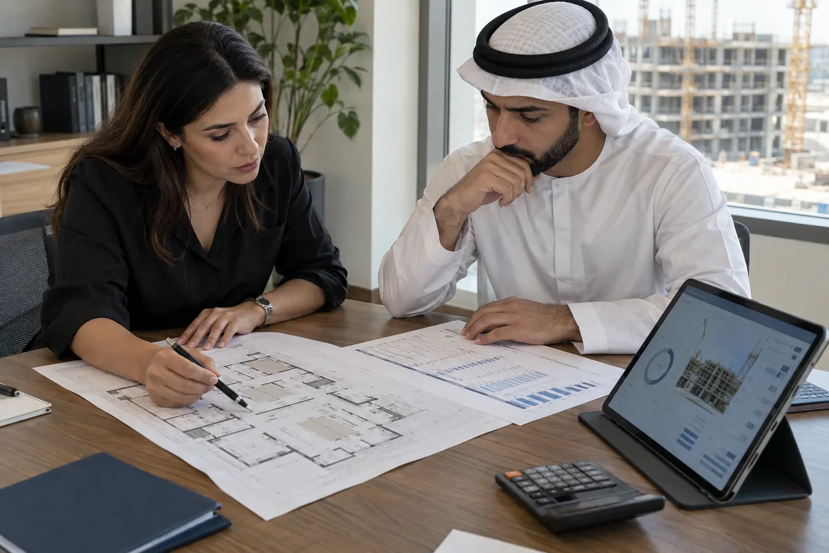 Due diligence su documenti e avanzamento di un progetto off-plan a Dubai