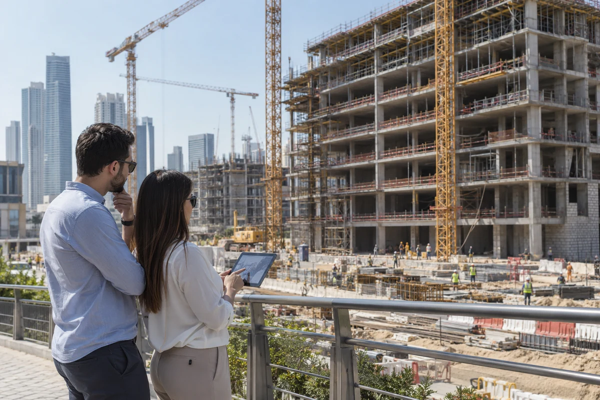 Controllo dell’avanzamento di un progetto off-plan a Dubai
