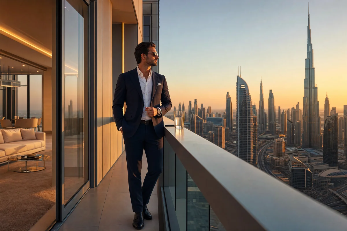 Italian investor Dubai luxury apartment 2026