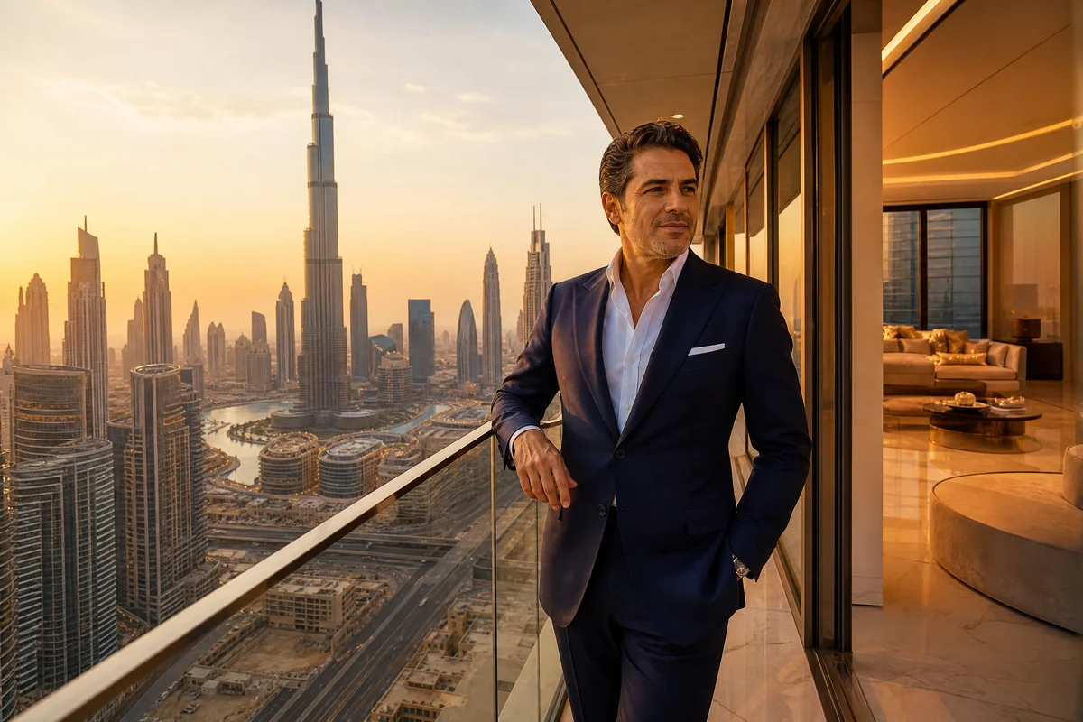 Investitore italiano a Dubai - appartamento di lusso con vista skyline