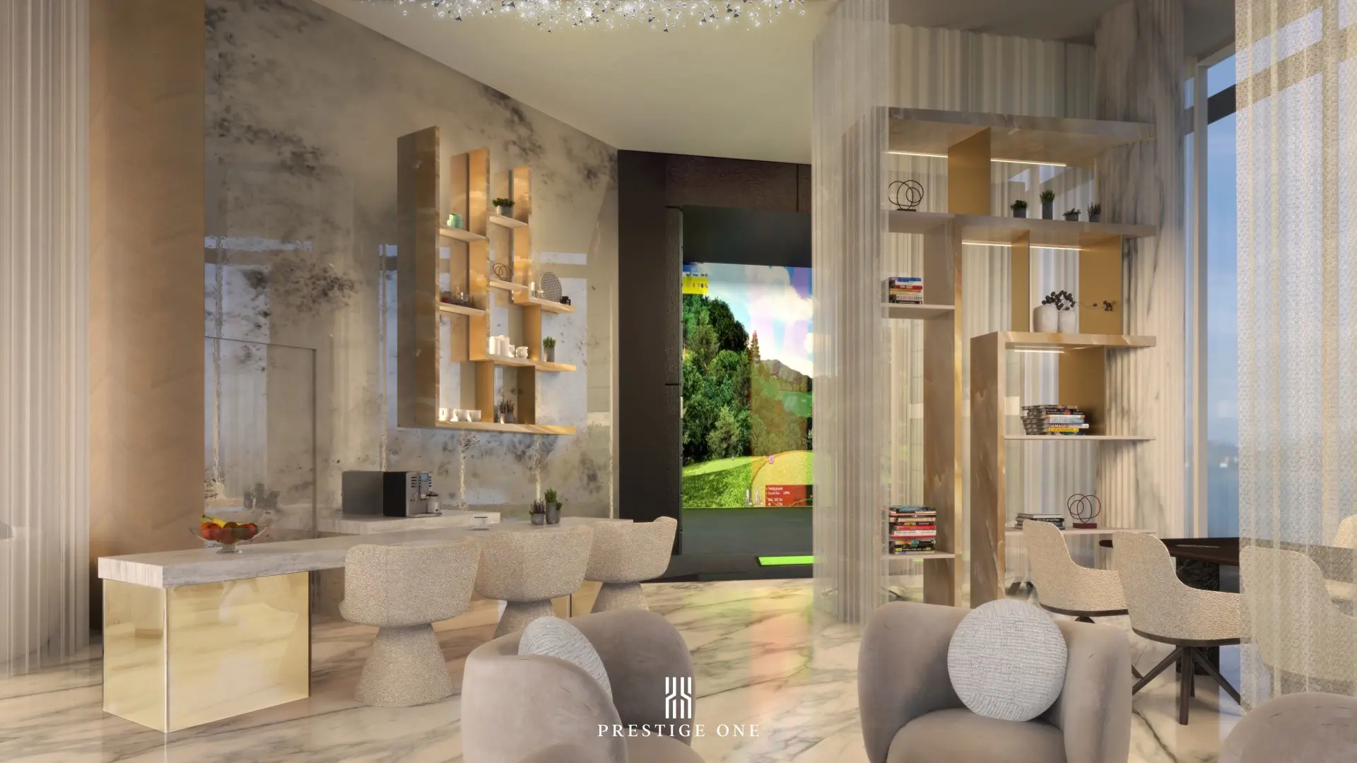 Prestige Offices Tower_9th flr Cafe Area prestige-one