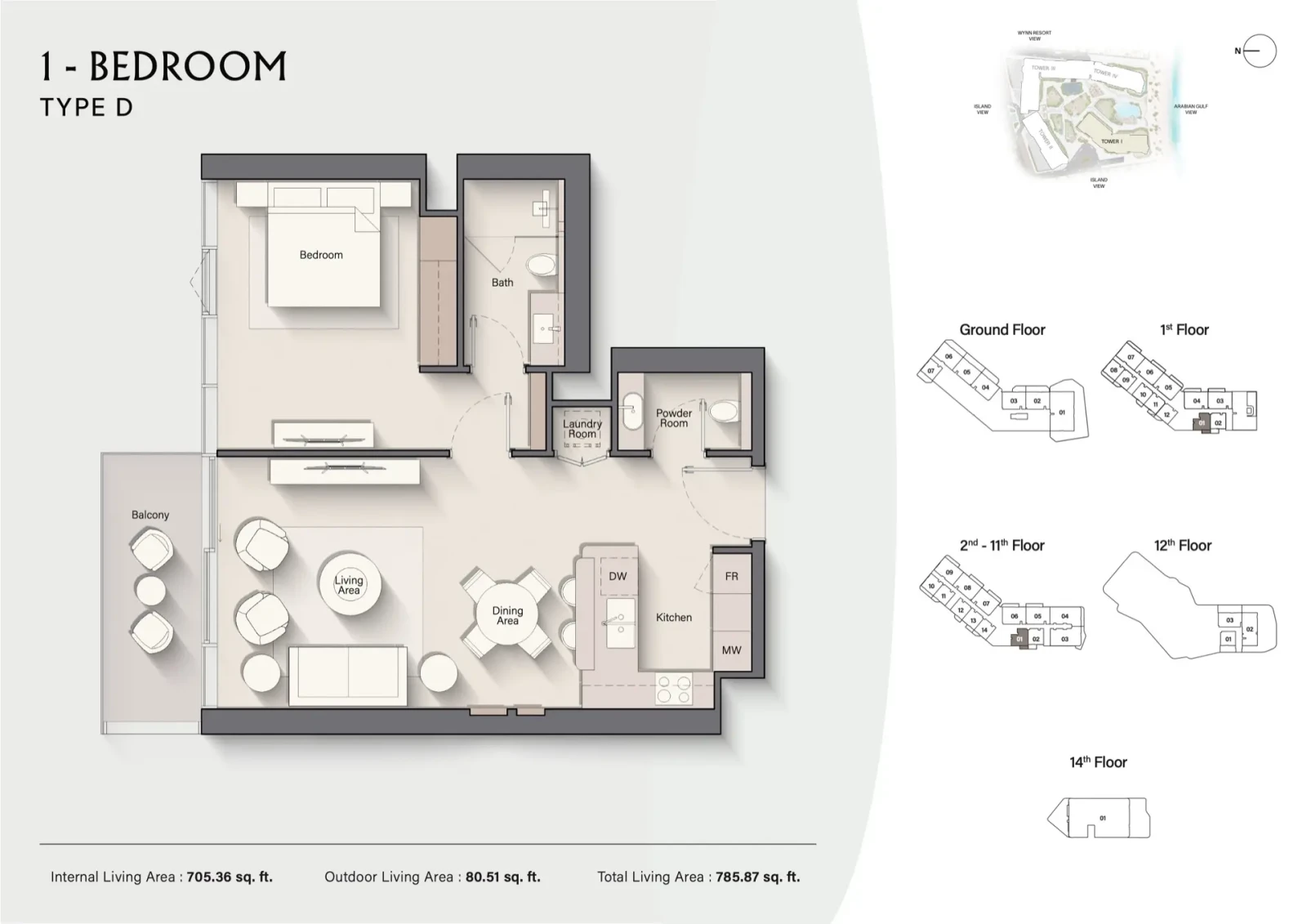 Costa Mare   Floor Plan   Tower I 29