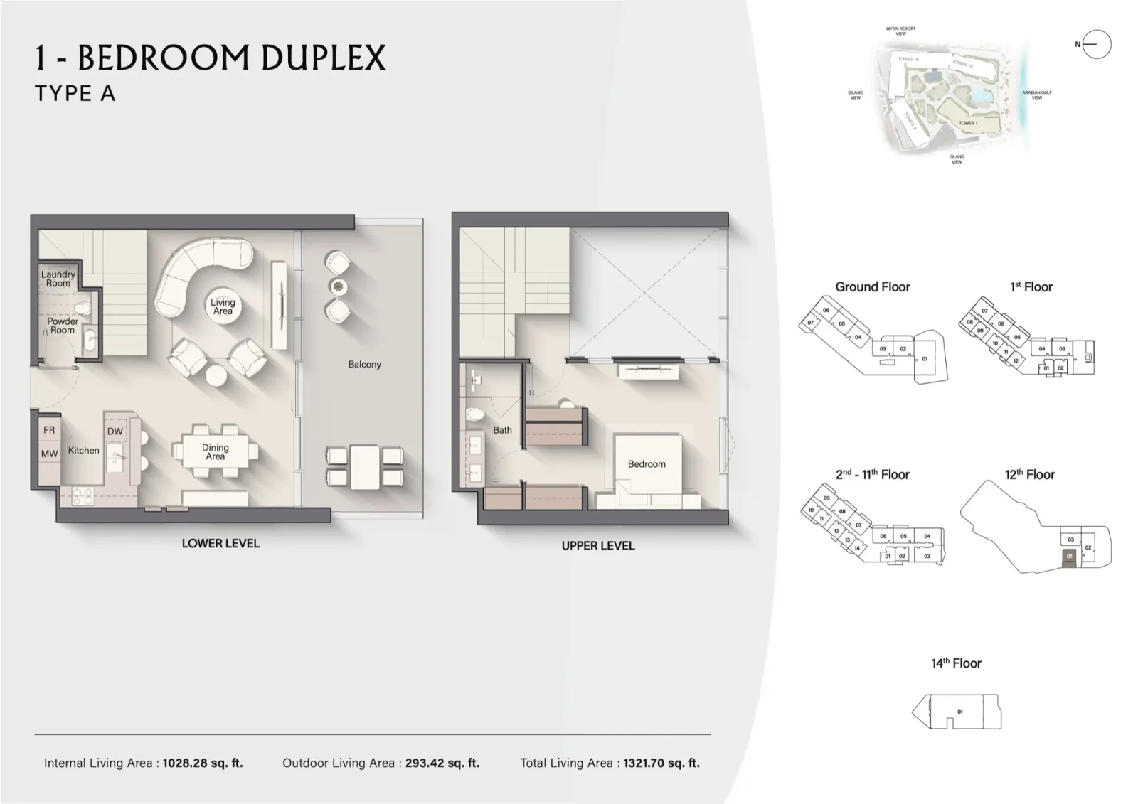 Costa Mare   Floor Plan   Tower I 33