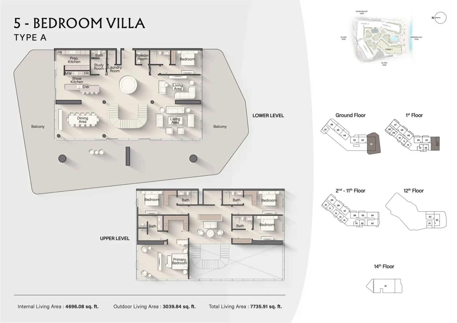 Costa Mare   Floor Plan   Tower I 36