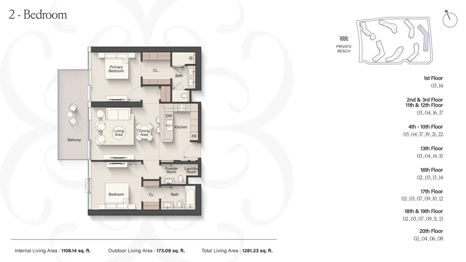 Meriva Sunset Floor Plans 4