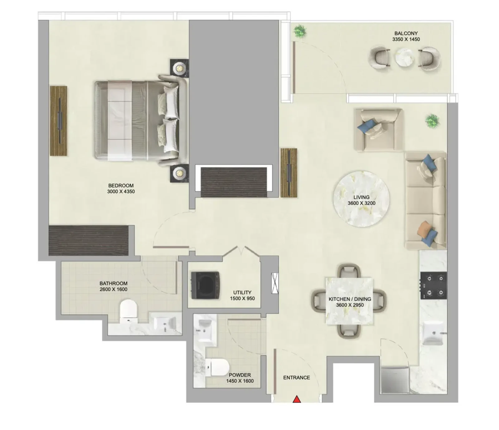planimetria 1br