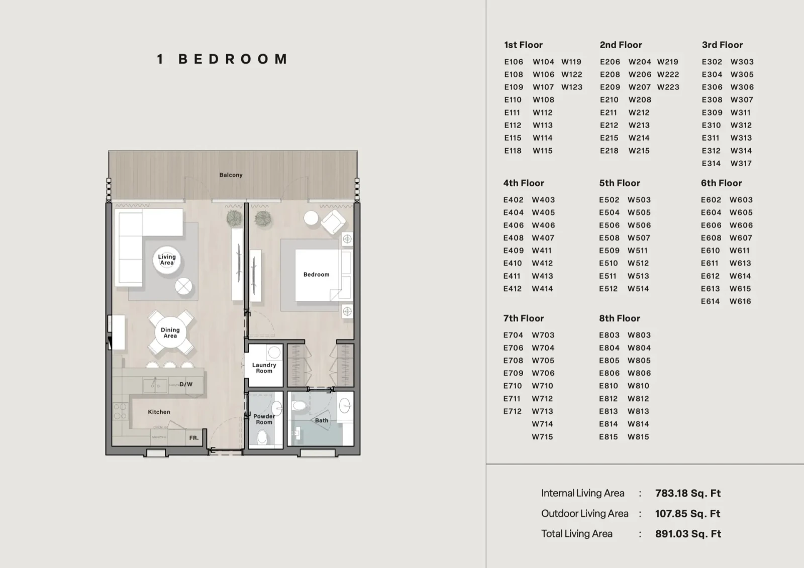 Porto Playa Floor Plan 13