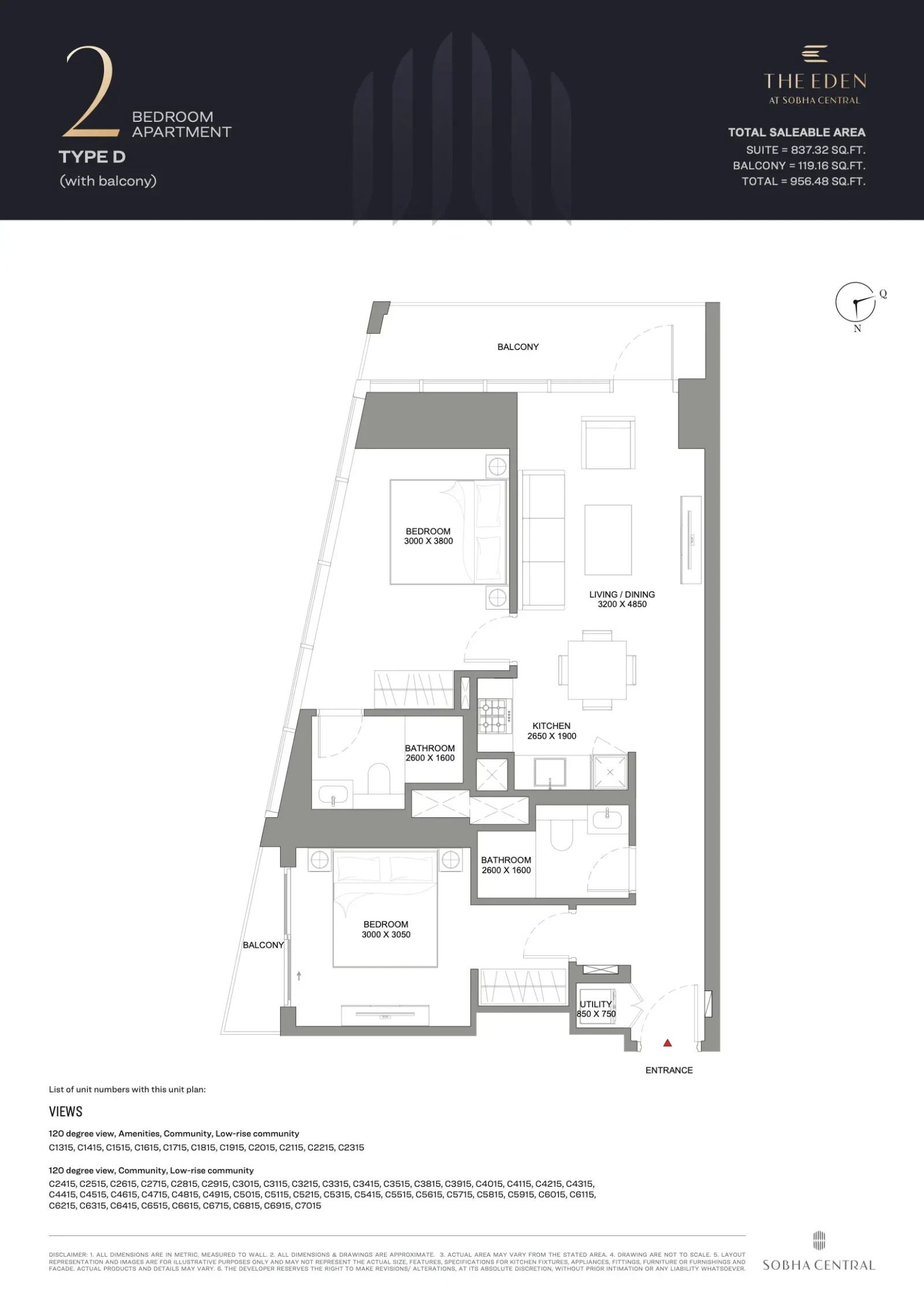Sobha Central Brochure   The Eden 57