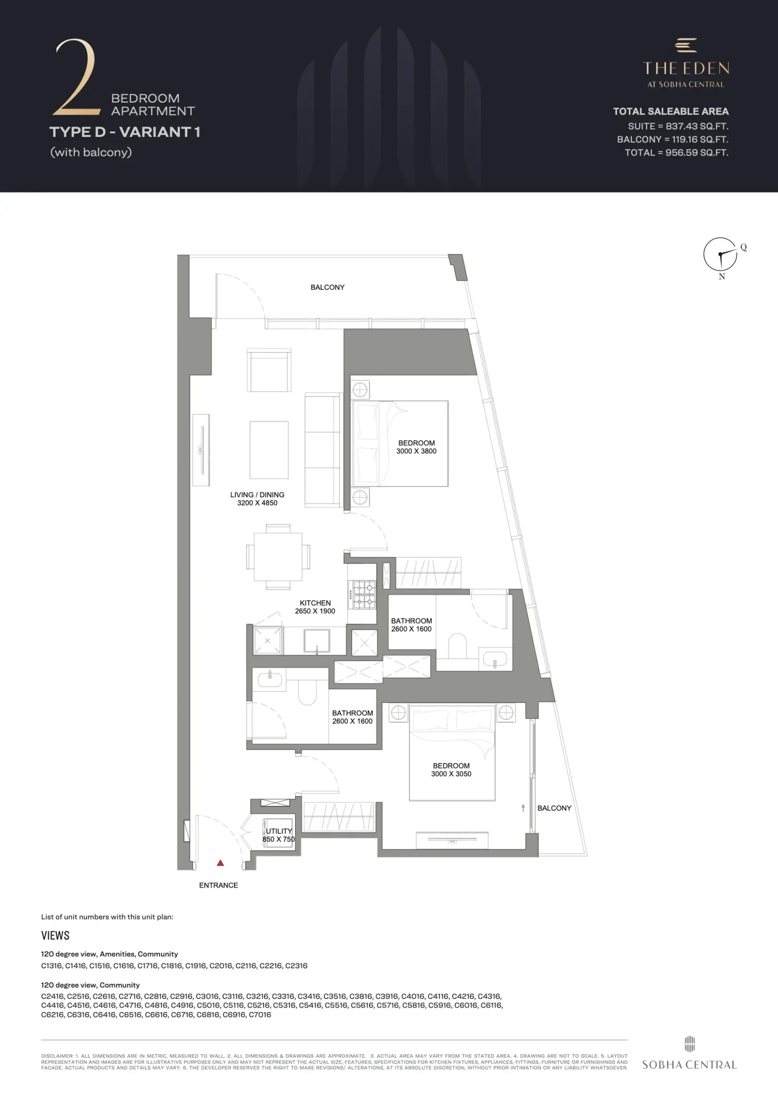 Sobha Central Brochure   The Eden 59