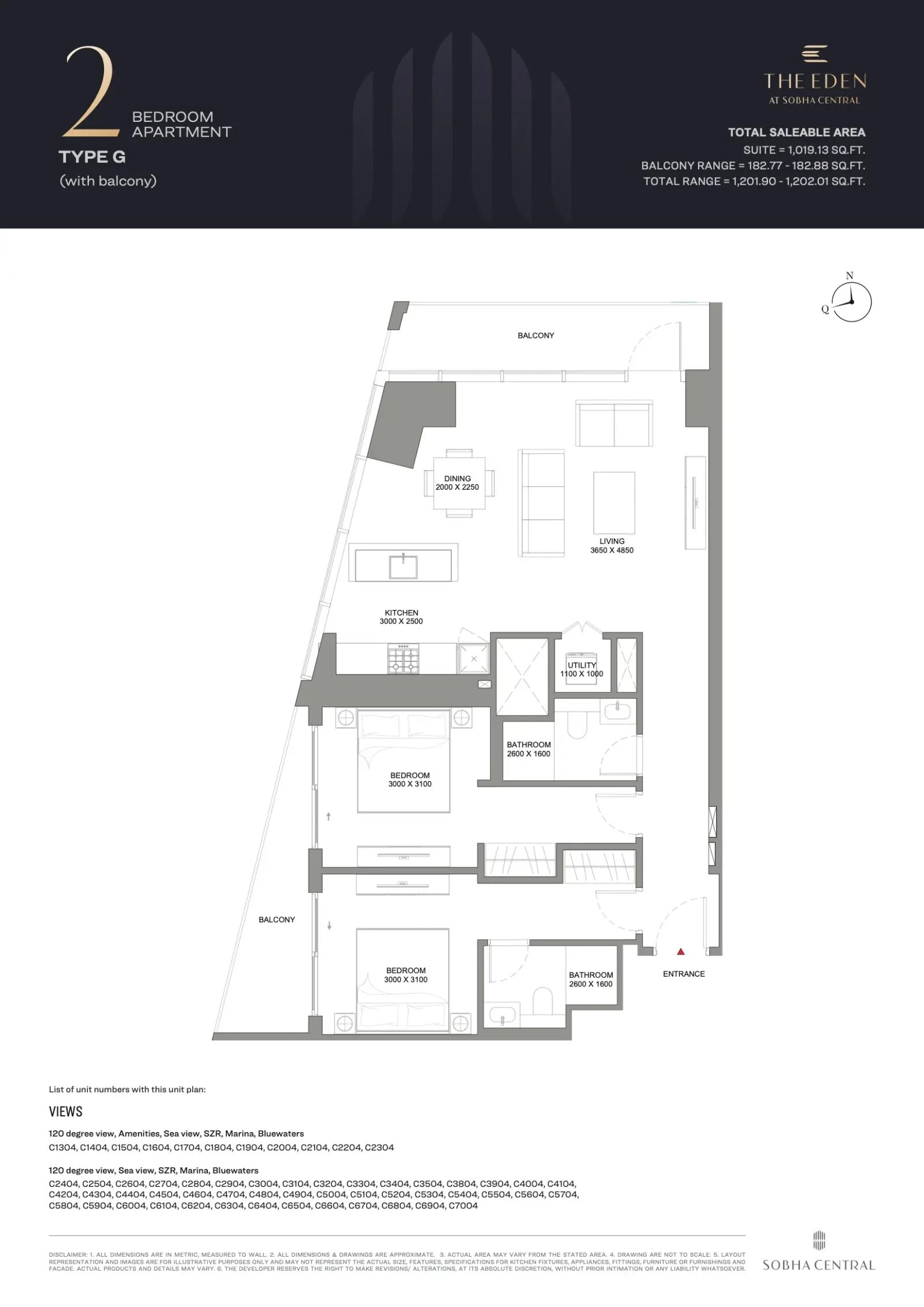Sobha Central Brochure   The Eden 61